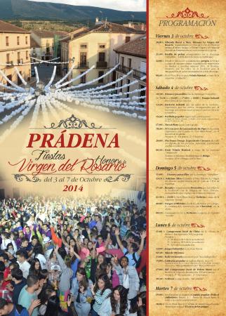 Imagen Fiestas en honor de la Virgen del Rosario del 3 al 7 de Octubre Prádena 2014