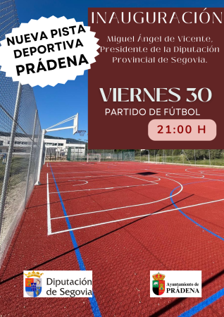 Imagen INAUGURACIÓN NUEVA PISTA DEPORTIVA