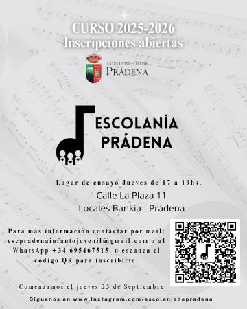 Imagen ESCOLANIA de Prádena