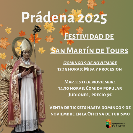 Imagen FESTIVIDAD DE SAN MARTÍN DE TOURS 2025
