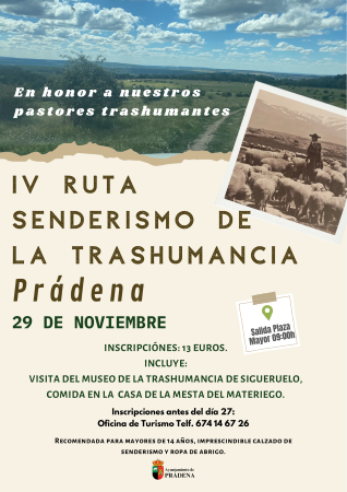 Imagen IV RUTA SENDERISMO DE LA TRASHUMANCIA