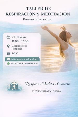 Imagen Taller de meditación y respiración