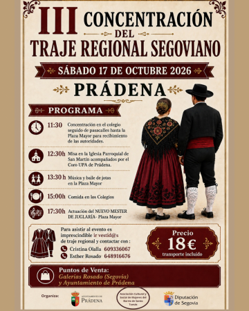 Imagen III CONCENTRACIÓN DEL TRAJE REGIONAL SEGOVIA